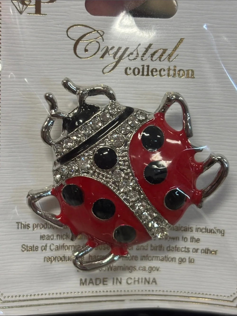 Ladybug Brooch 🆕 Pick 1